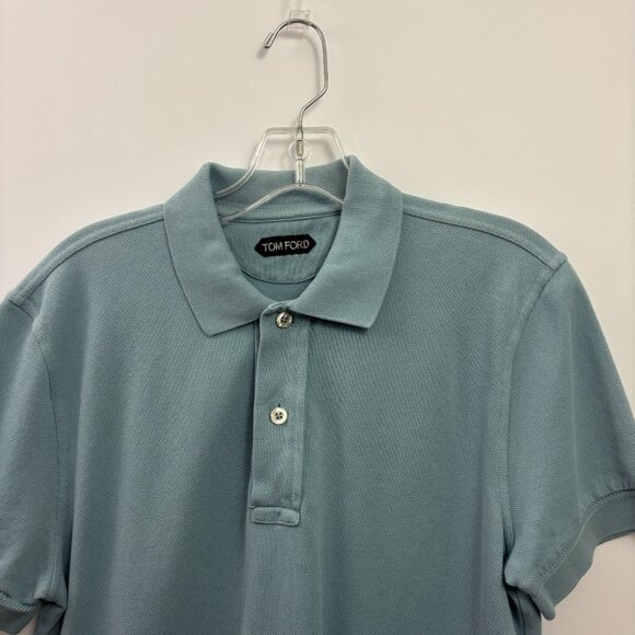 TOM FORD PIQUE POLO SHIRT - Picture 2 of 6